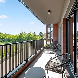 Apartment Nadmotlawie Riverside - Gym & Free Parking By Downtown, Gdansk